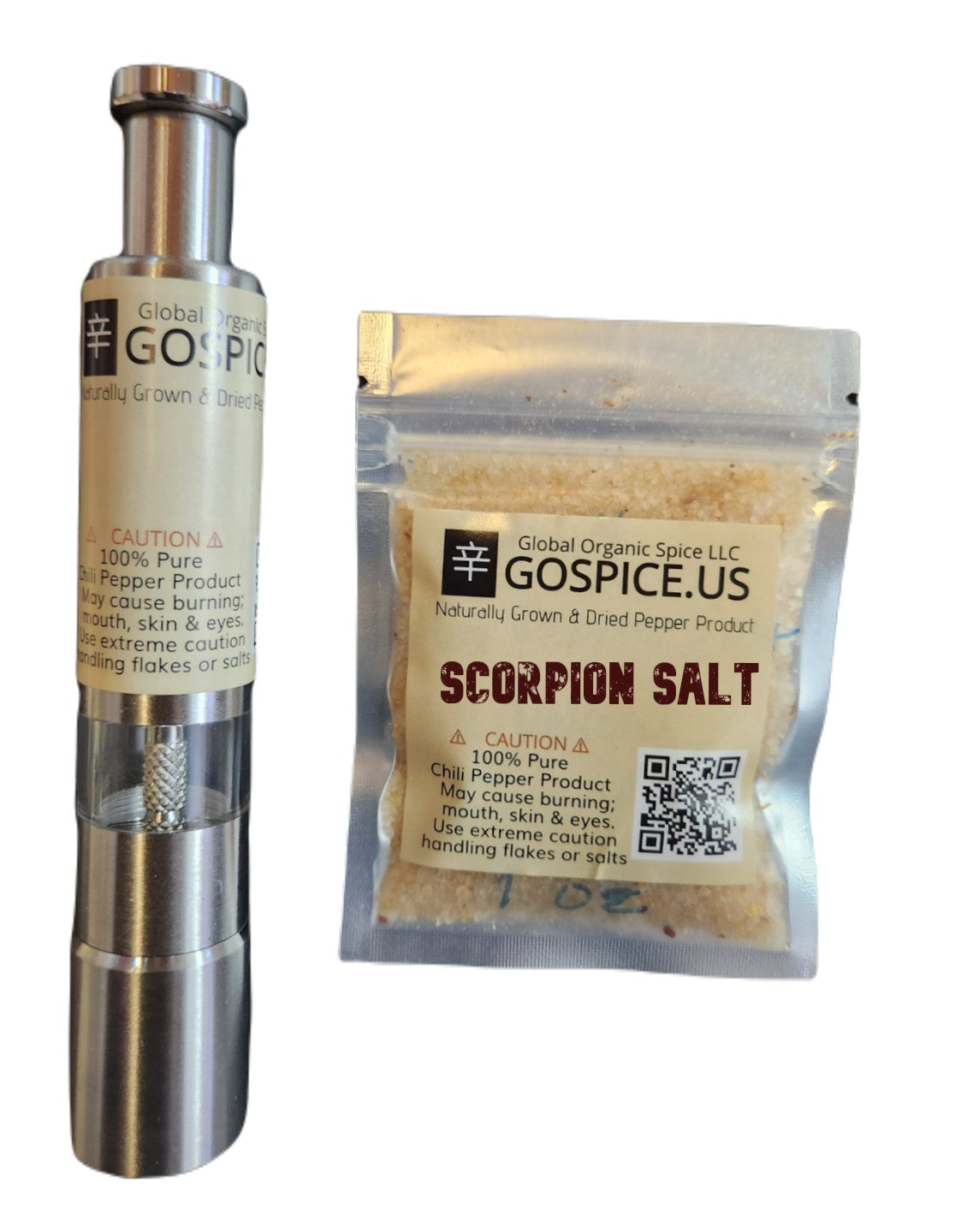 Infused Salts / GO2 Grinder Combo Kit