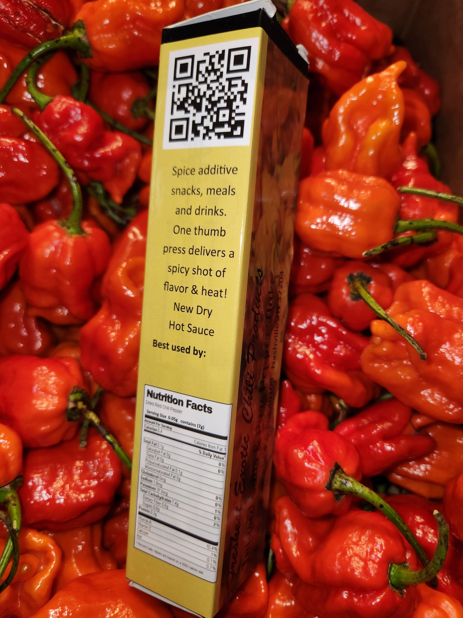 Go 2 Grinder  "Dry Hot Sauce"